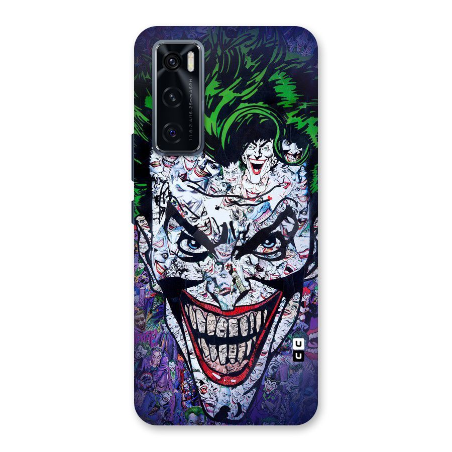 Art Face Back Case for Vivo V20 SE