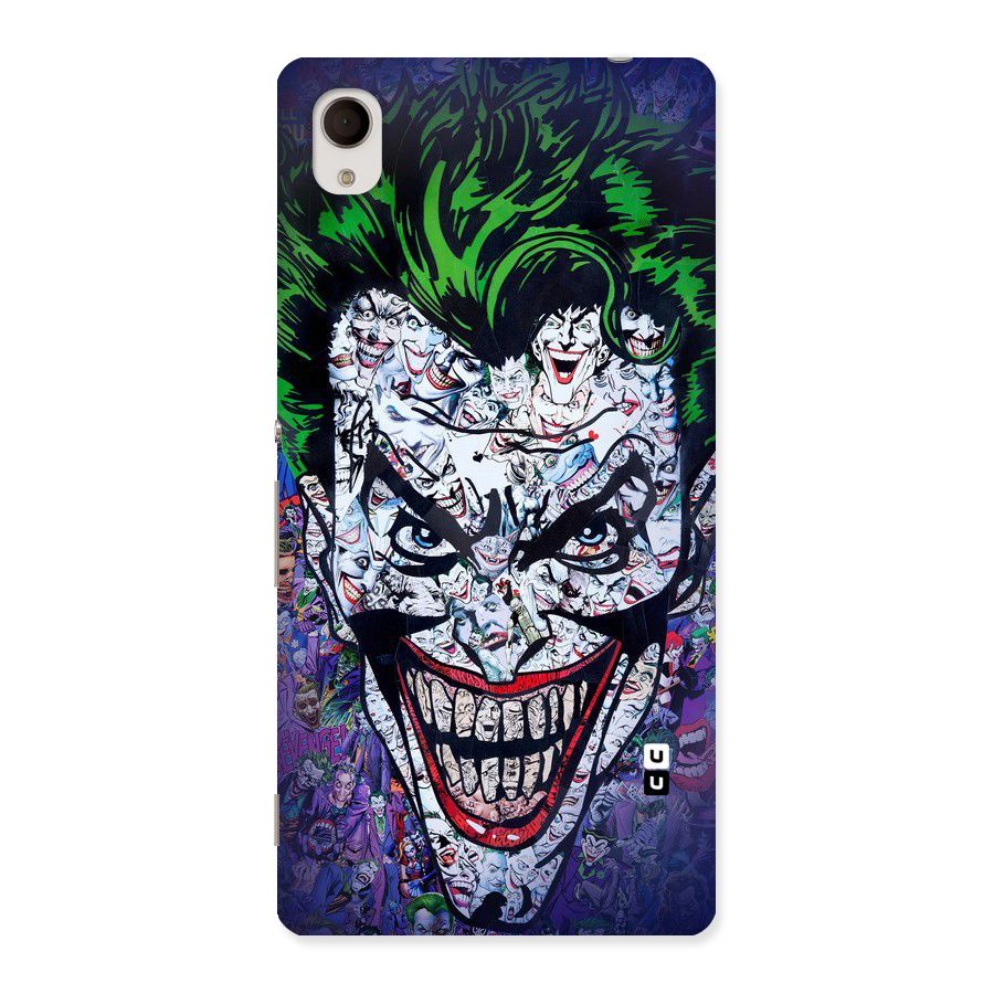 Art Face Back Case for Xperia M4 Aqua