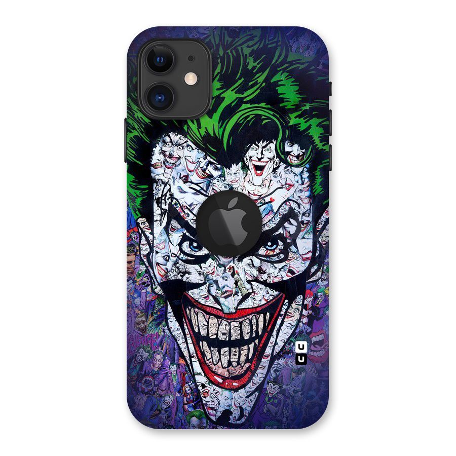 Art Face Back Case for iPhone 11 Logo Cut