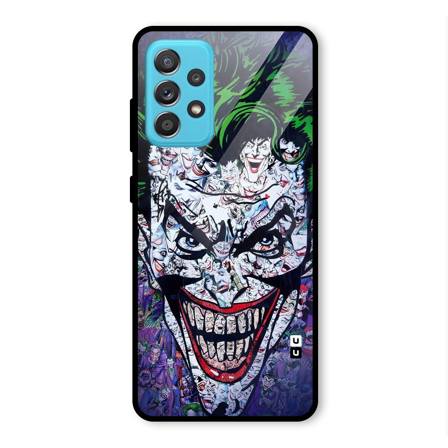Art Face Glass Back Case for Galaxy A52