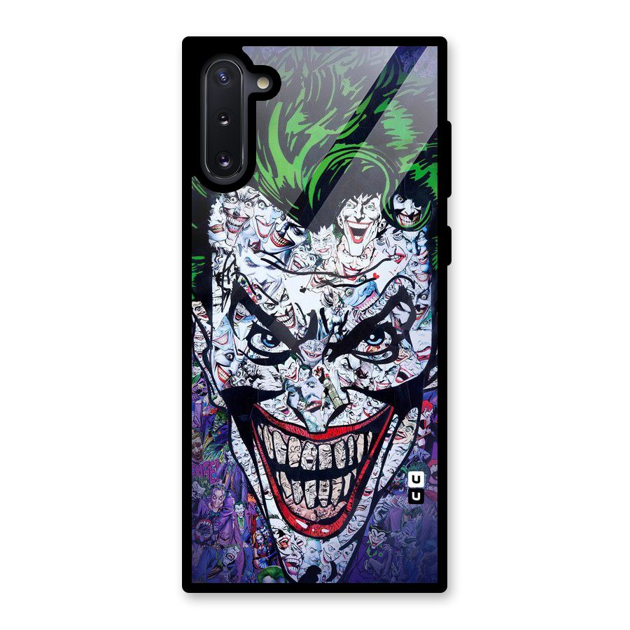 Art Face Glass Back Case for Galaxy Note 10