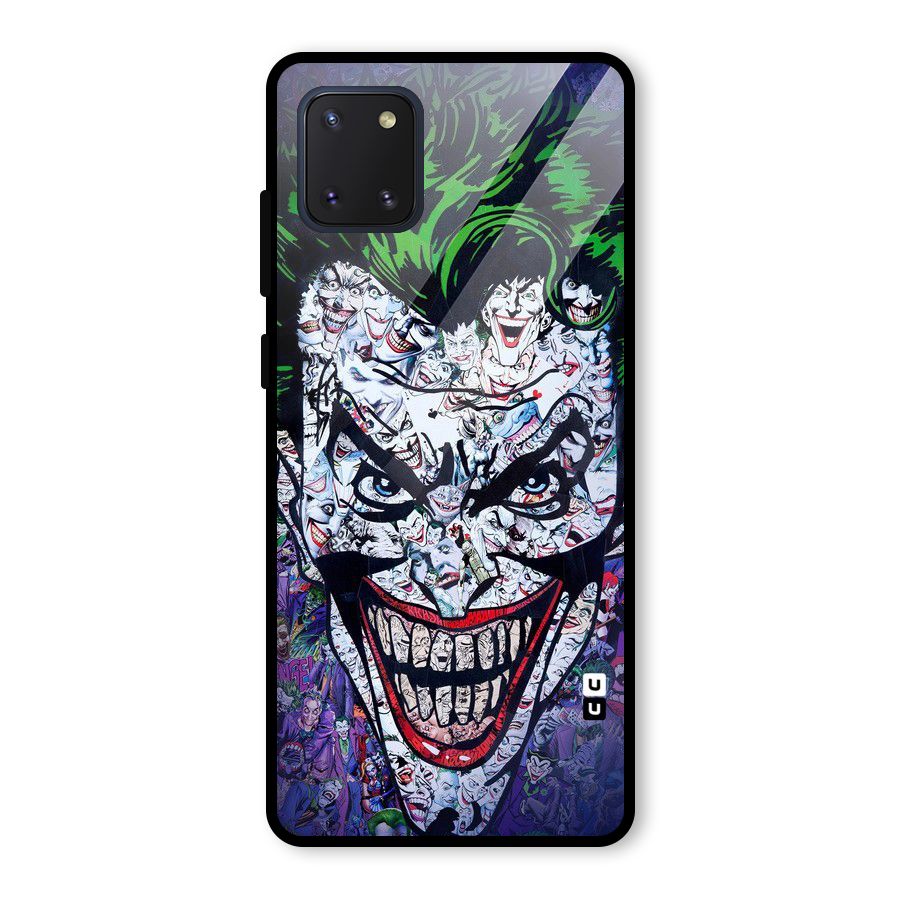Art Face Glass Back Case for Galaxy Note 10 Lite