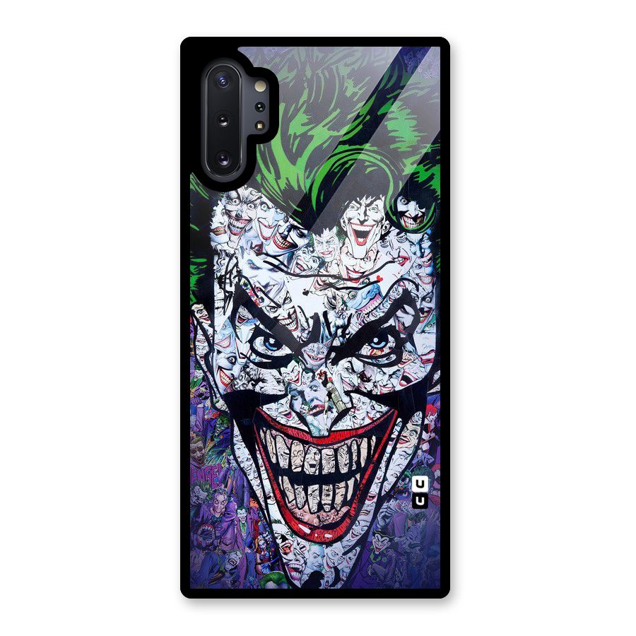Art Face Glass Back Case for Galaxy Note 10 Plus
