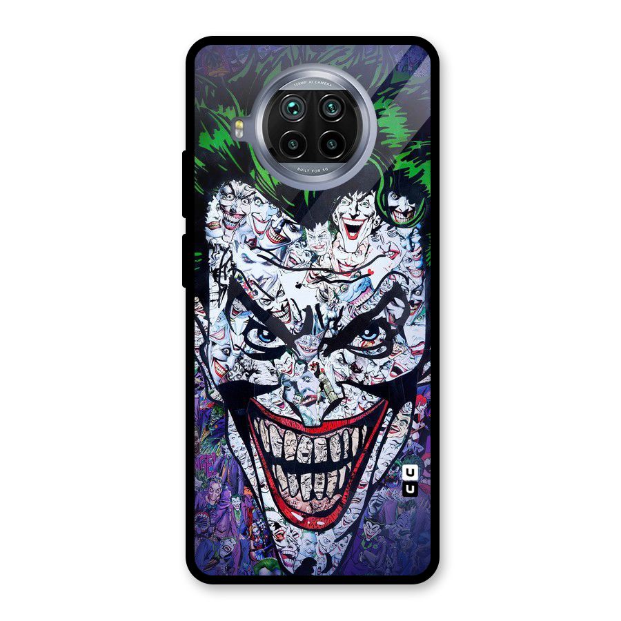 Art Face Glass Back Case for Mi 10i