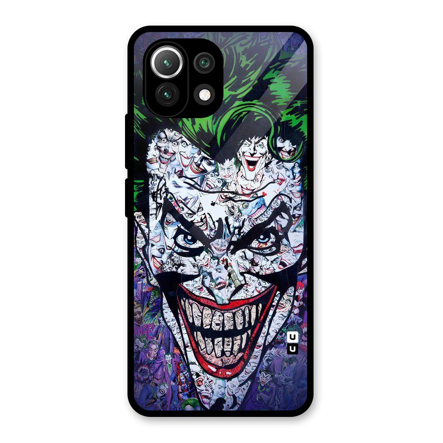 Art Face Glass Back Case for Mi 11 Lite