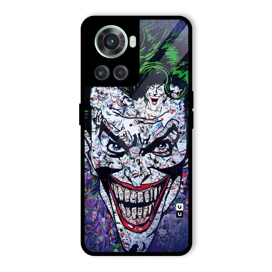 Art Face Glass Back Case for OnePlus 10R