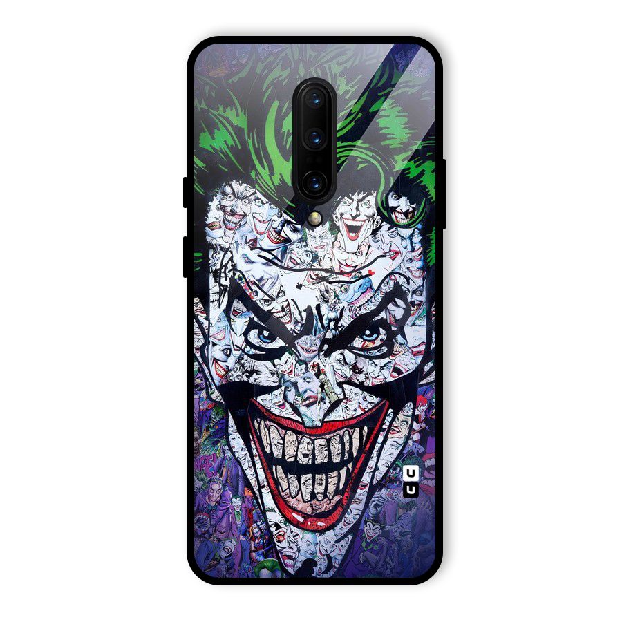 Art Face Glass Back Case for OnePlus 7 Pro
