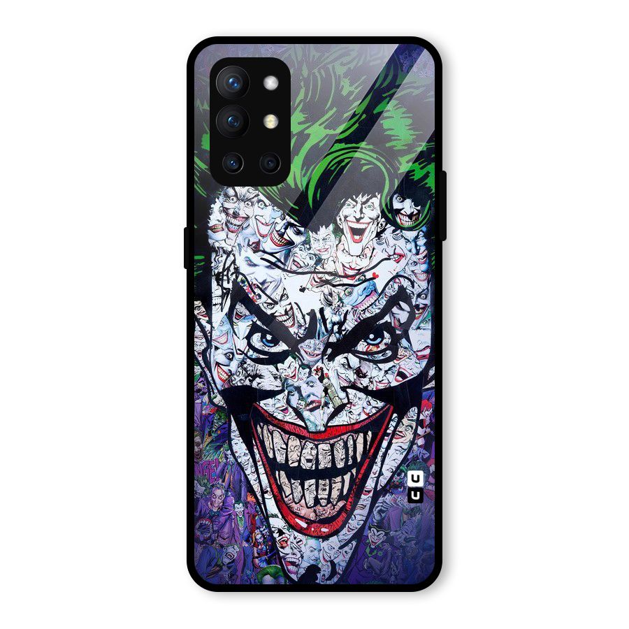 Art Face Glass Back Case for OnePlus 9R
