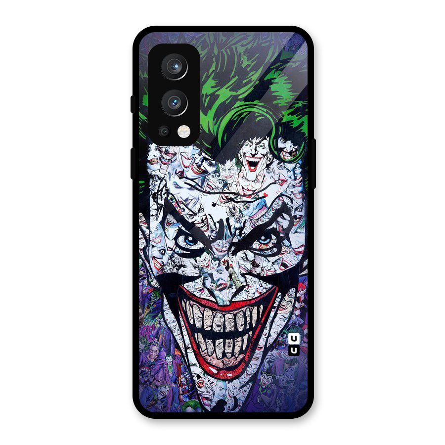 Art Face Glass Back Case for OnePlus Nord 2 5G