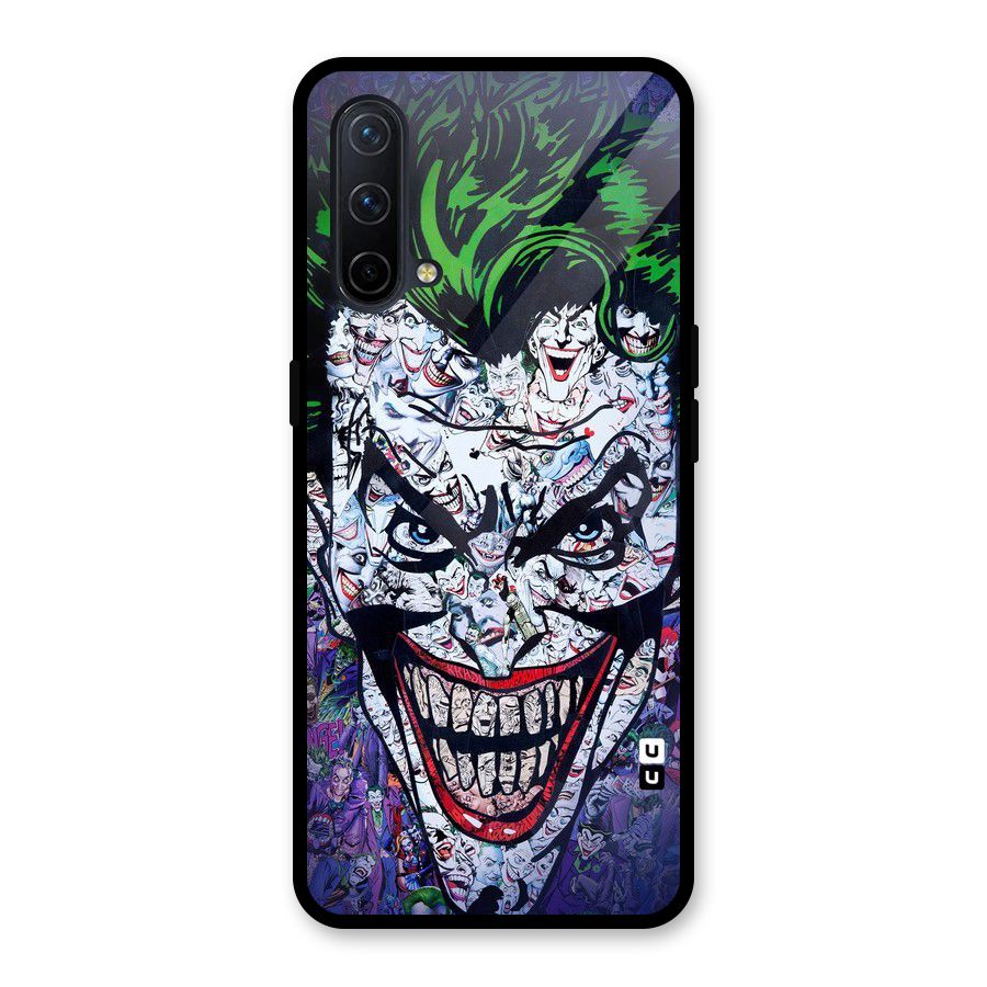 Art Face Glass Back Case for OnePlus Nord CE 5G