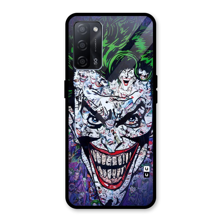 Art Face Glass Back Case for Oppo A53s 5G