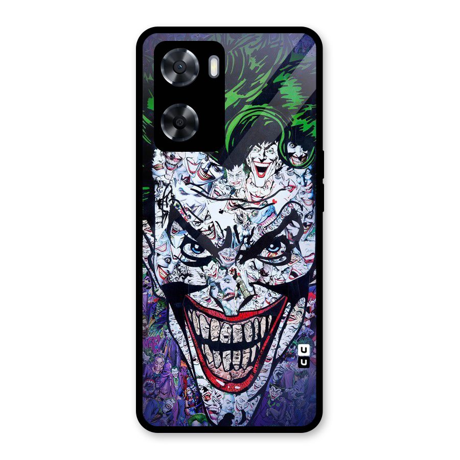 Art Face Glass Back Case for Oppo A57 2022