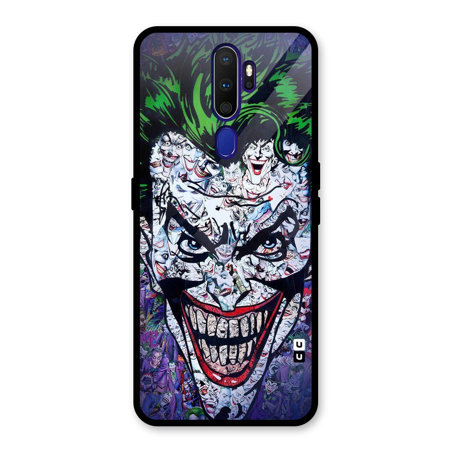 Art Face Glass Back Case for Oppo A9 (2020)