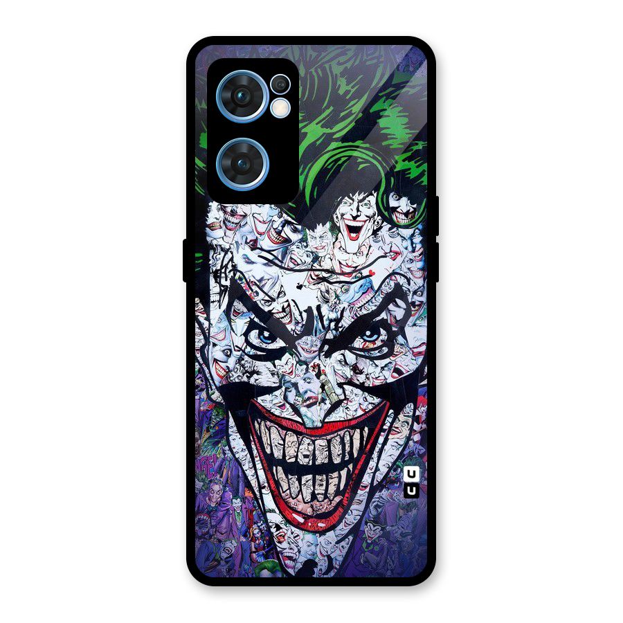 Art Face Glass Back Case for Oppo Reno7 5G