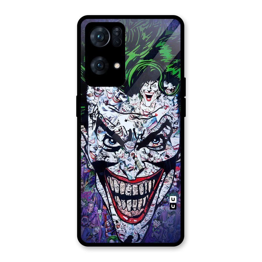 Art Face Glass Back Case for Oppo Reno7 Pro 5G
