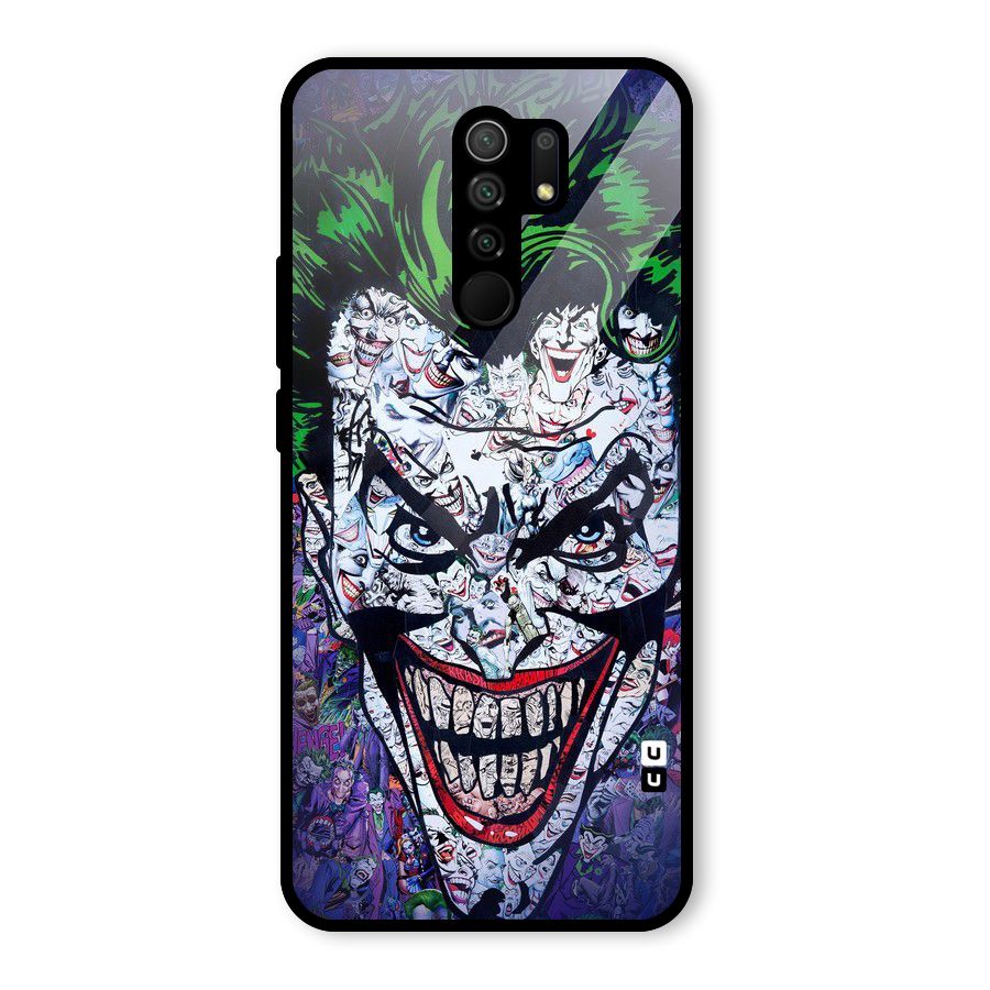 Art Face Glass Back Case for Poco M2