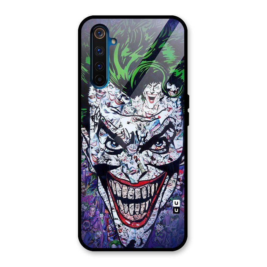 Art Face Glass Back Case for Realme 6 Pro