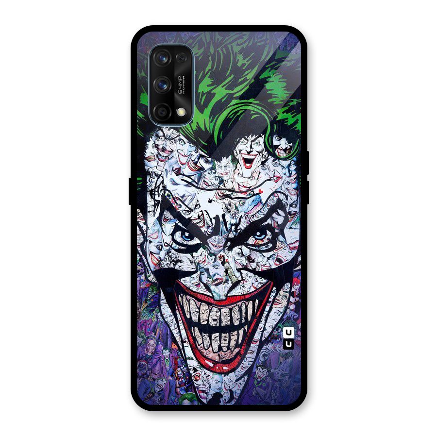 Art Face Glass Back Case for Realme 7 Pro