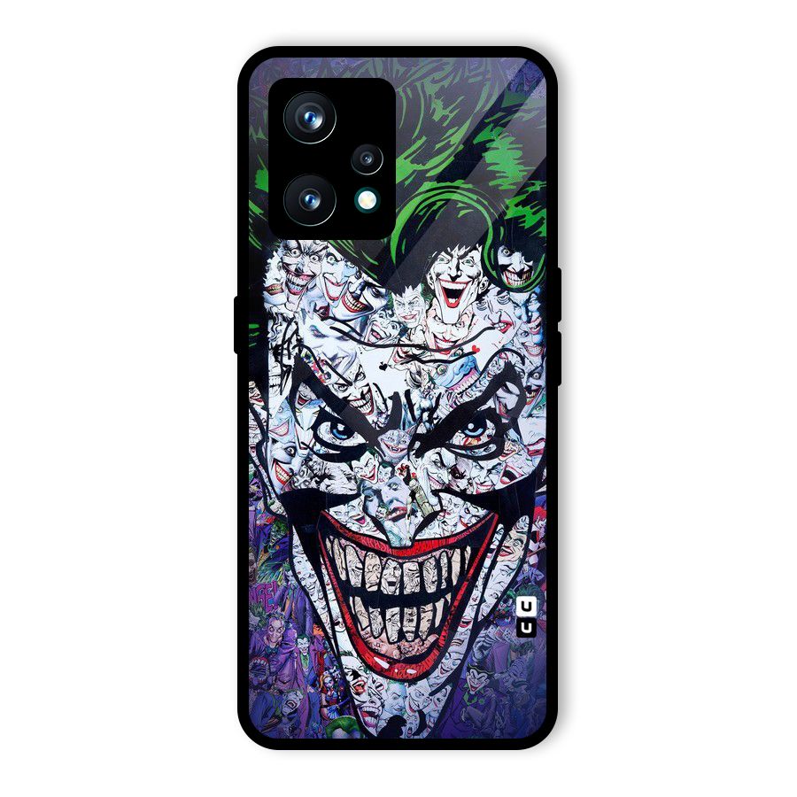 Art Face Glass Back Case for Realme Narzo 50 Pro