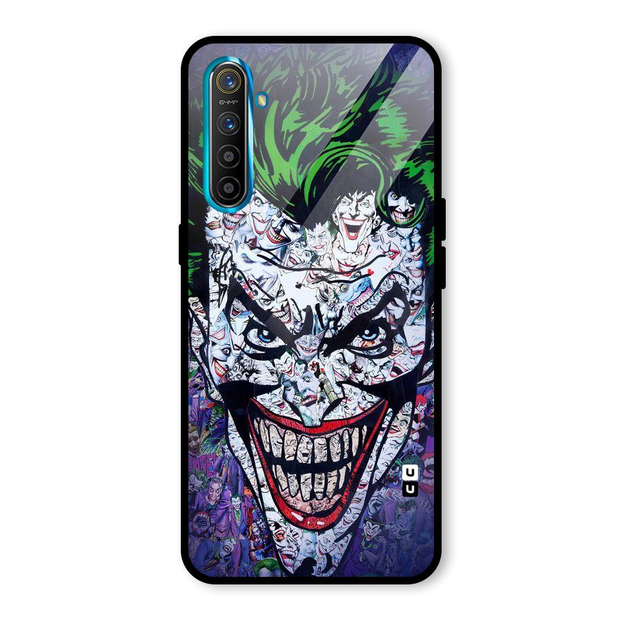 Art Face Glass Back Case for Realme XT