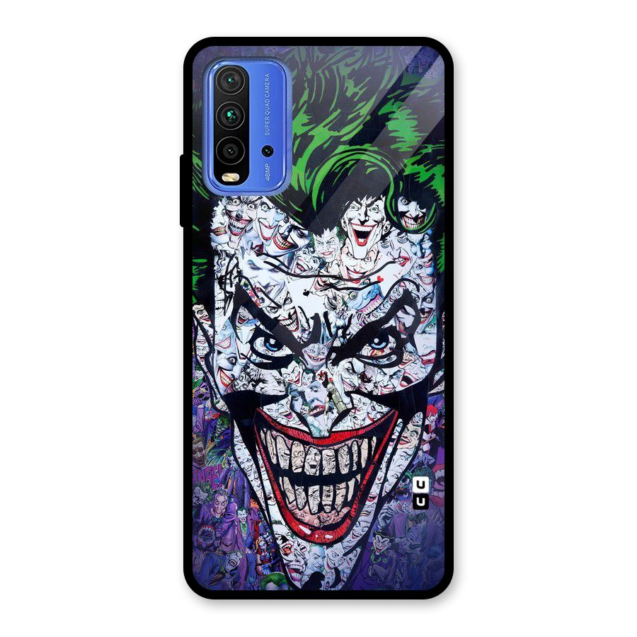 Art Face Glass Back Case for Redmi 9 Power