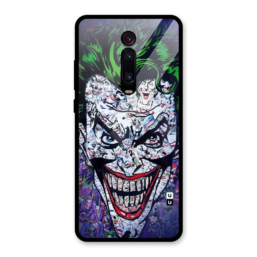 Art Face Glass Back Case for Redmi K20 Pro