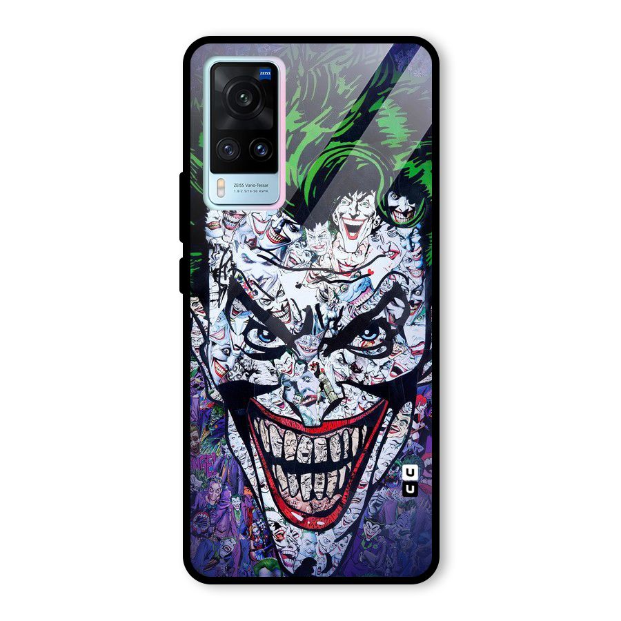 Art Face Glass Back Case for Vivo X60