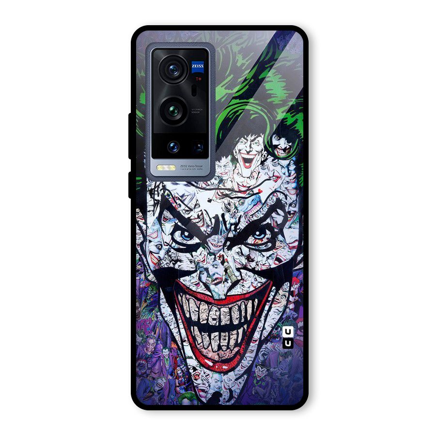 Art Face Glass Back Case for Vivo X60 Pro Plus