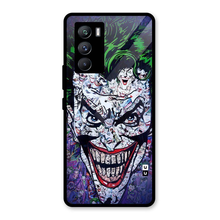 Art Face Glass Back Case for Vivo iQOO 9 SE