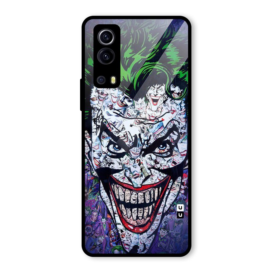 Art Face Glass Back Case for Vivo iQOO Z3