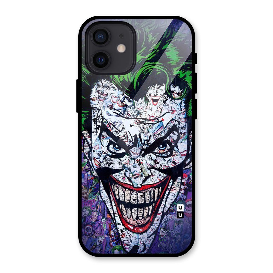 Art Face Glass Back Case for iPhone 12