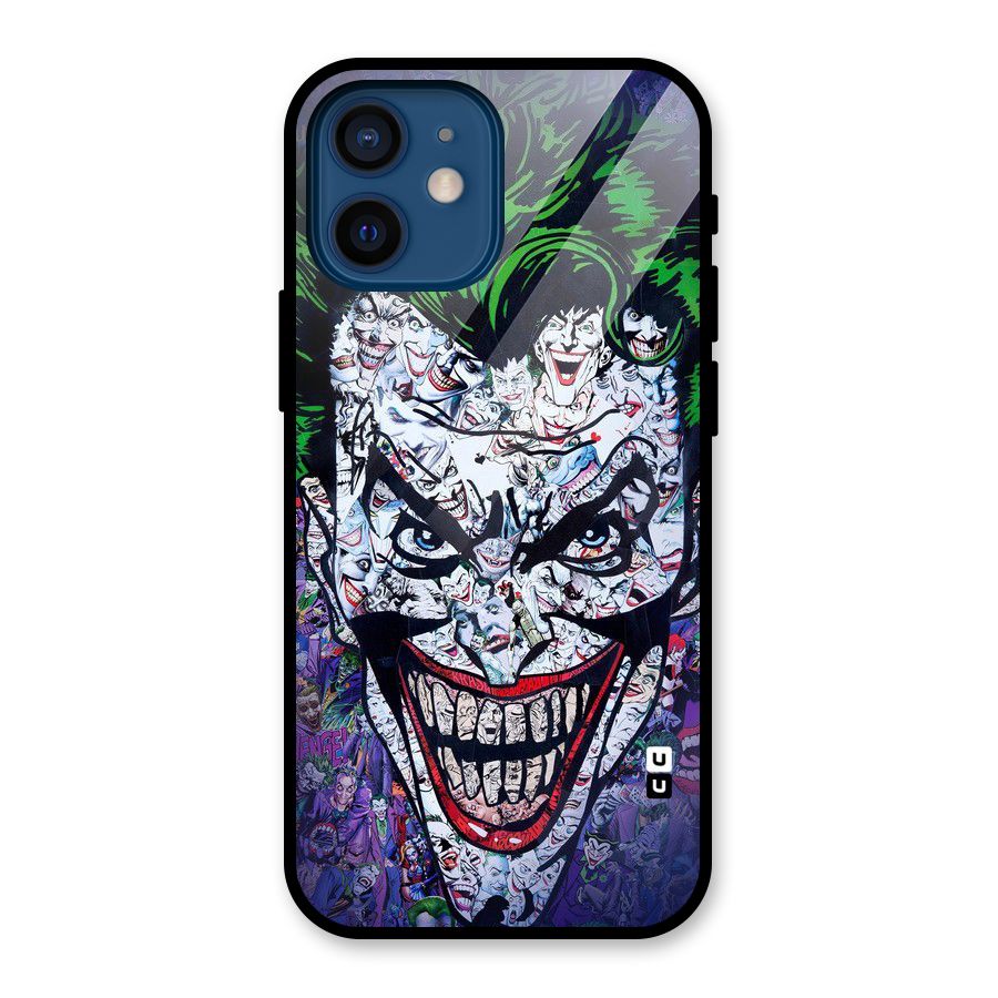 Art Face Glass Back Case for iPhone 12 Mini