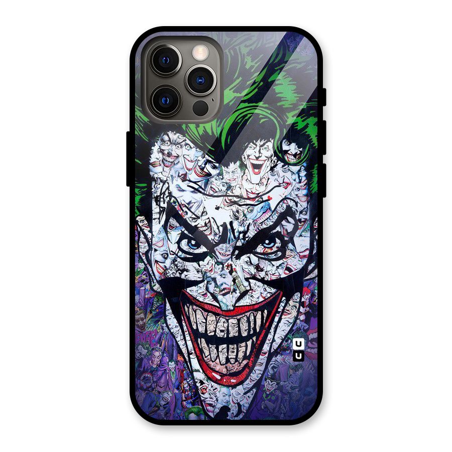 Art Face Glass Back Case for iPhone 12 Pro