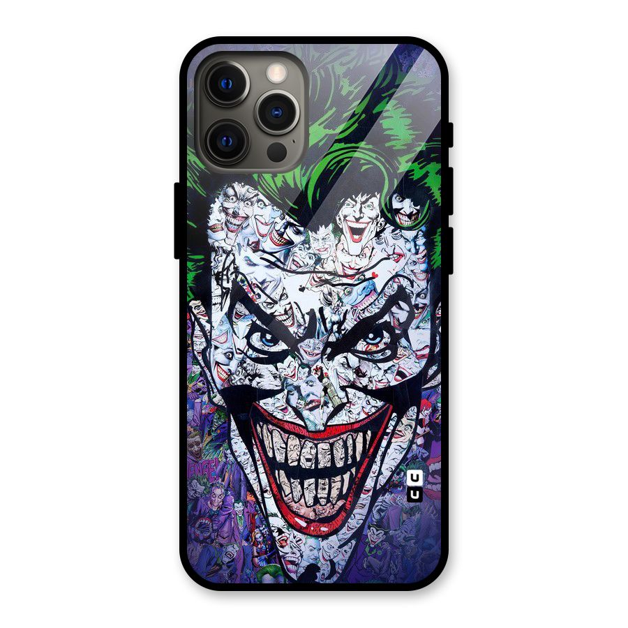 Art Face Glass Back Case for iPhone 12 Pro Max