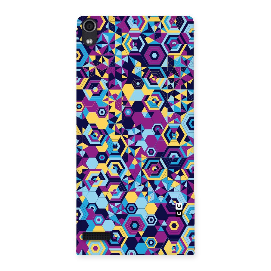 Artistic Abstract Back Case for Ascend P6