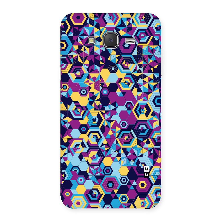 Artistic Abstract Back Case for Galaxy J7