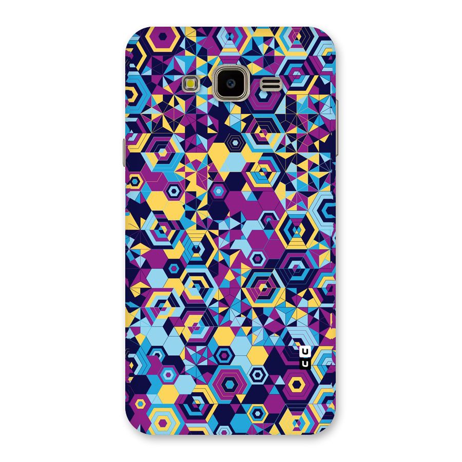 Artistic Abstract Back Case for Galaxy J7 Nxt