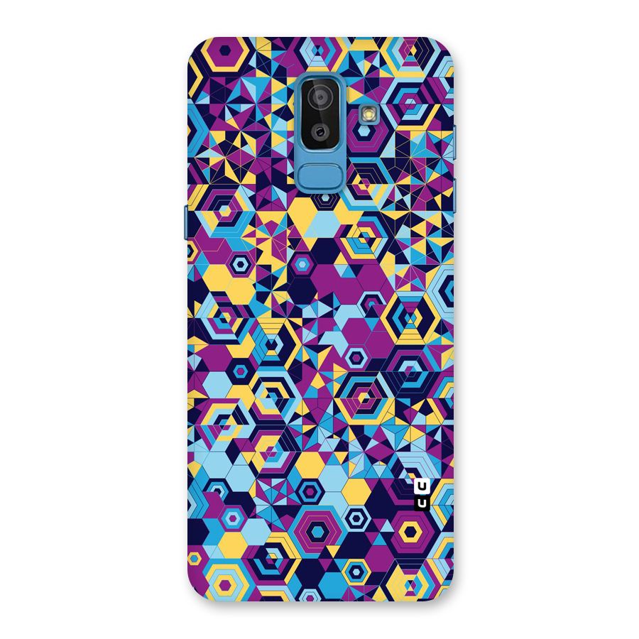 Artistic Abstract Back Case for Galaxy J8