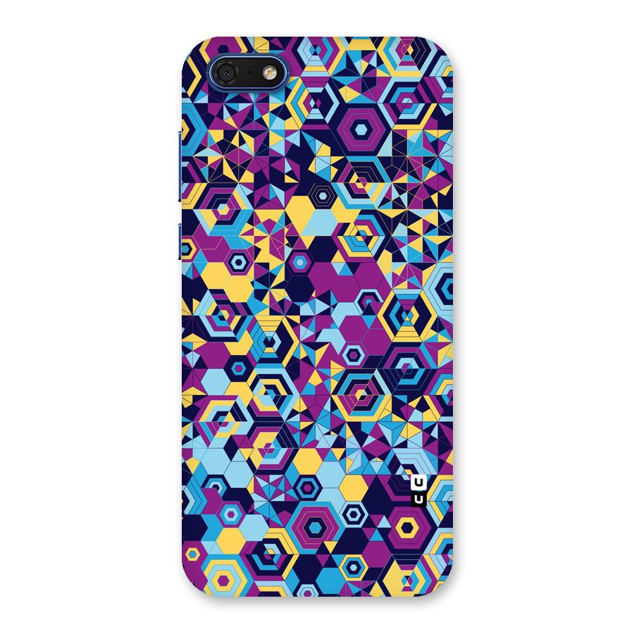 Artistic Abstract Back Case for Honor 7s