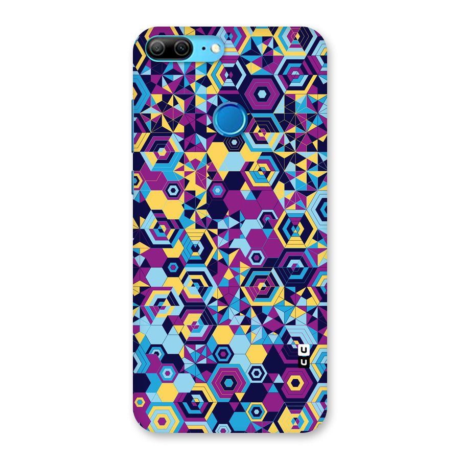 Artistic Abstract Back Case for Honor 9 Lite