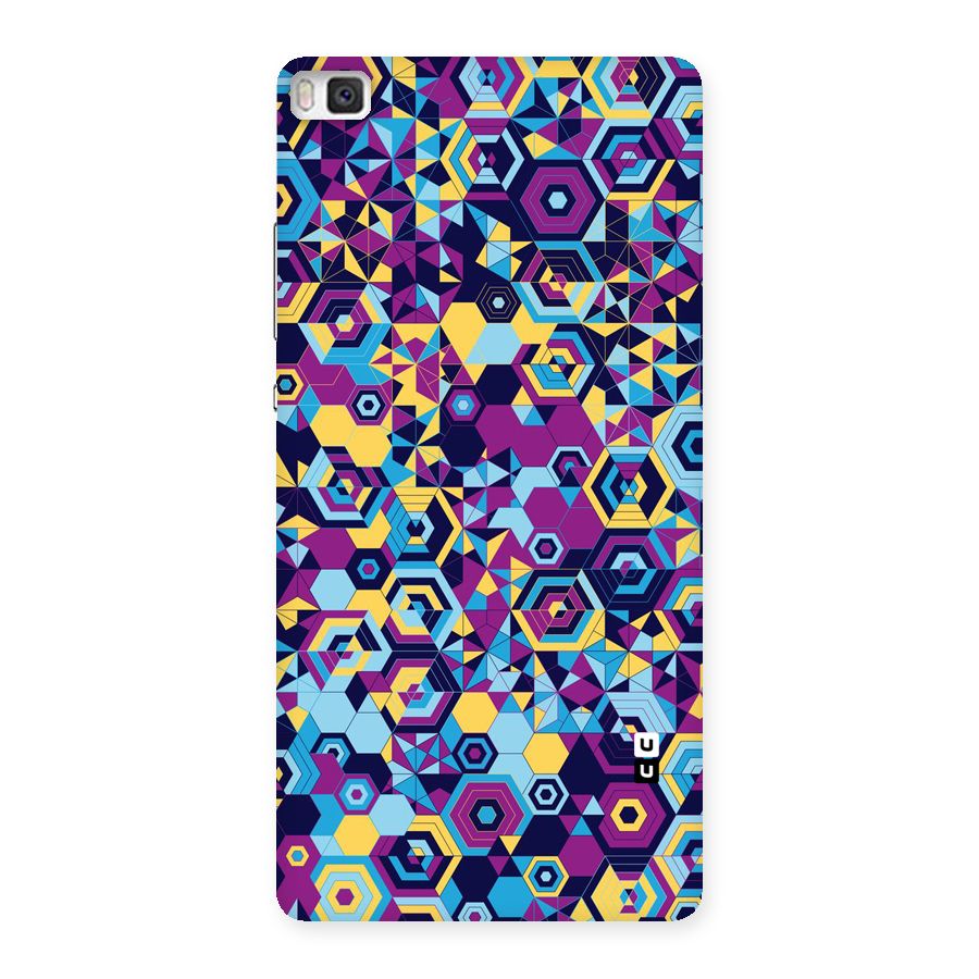 Artistic Abstract Back Case for Huawei P8