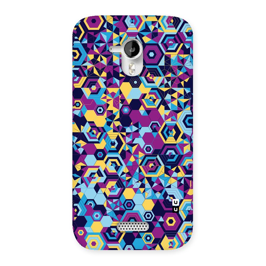 Artistic Abstract Back Case for Micromax Canvas HD A116