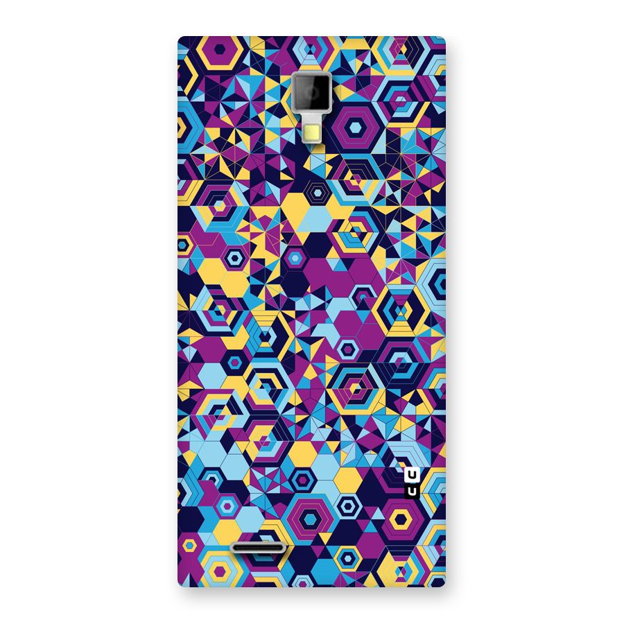 Artistic Abstract Back Case for Micromax Canvas Xpress A99