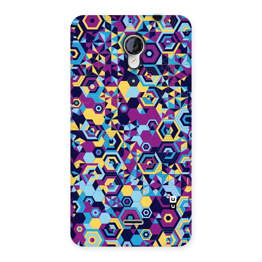 Artistic Abstract Back Case for Micromax Unite 2 A106