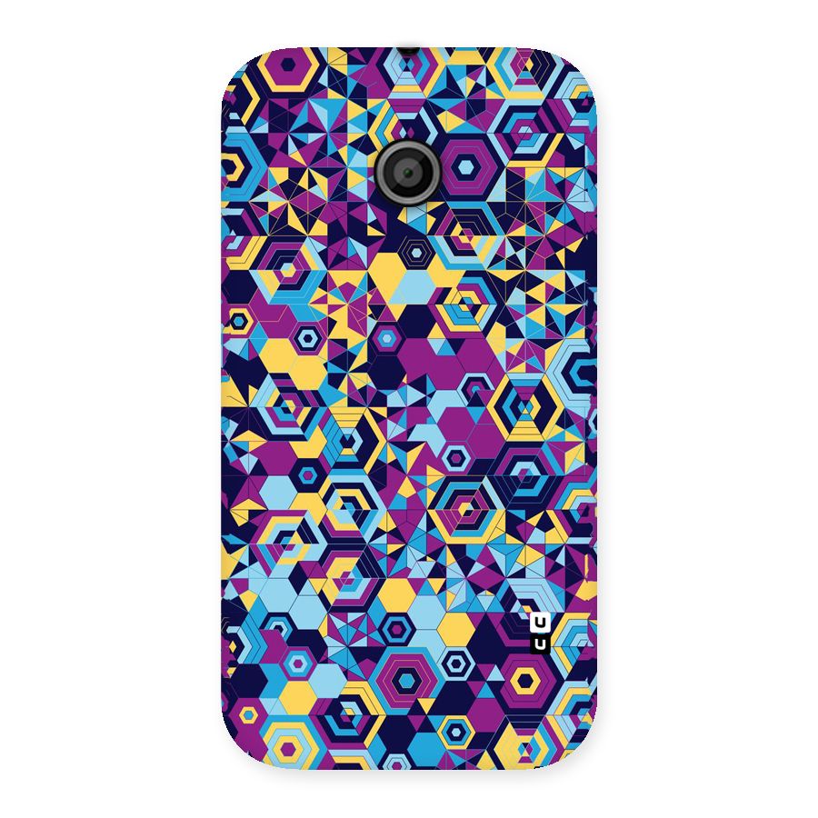 Artistic Abstract Back Case for Moto E