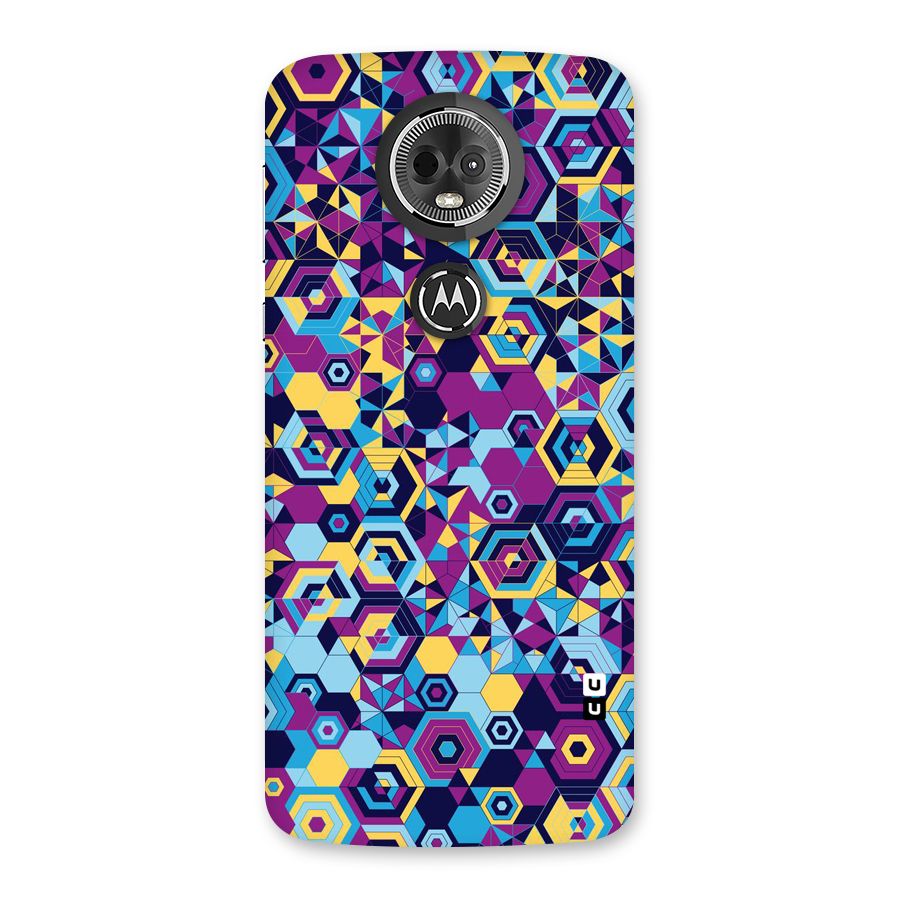 Artistic Abstract Back Case for Moto E5 Plus
