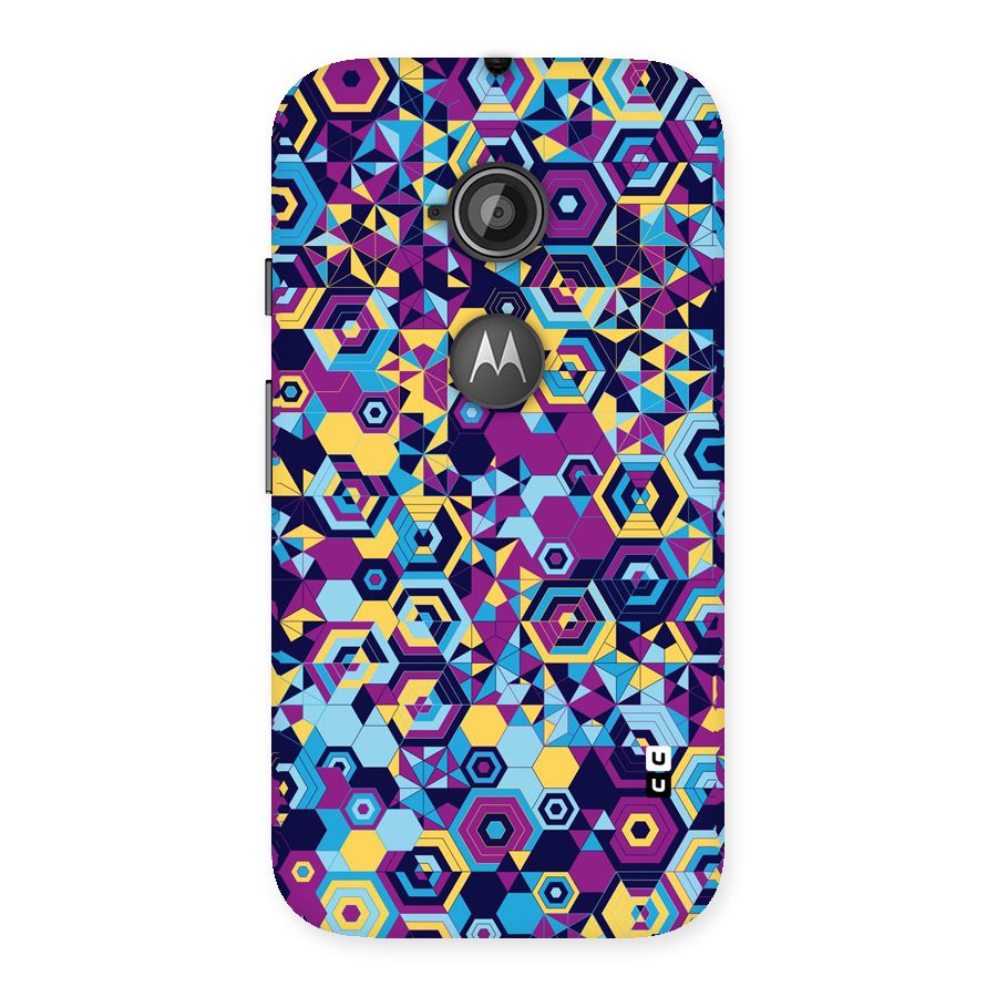 Artistic Abstract Back Case for Moto E 2nd Gen