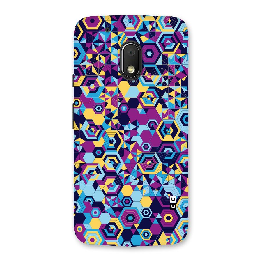 Artistic Abstract Back Case for Moto G4 Play
