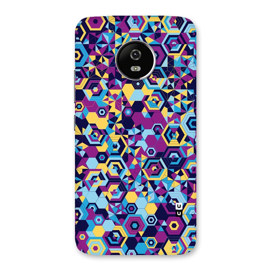 Artistic Abstract Back Case for Moto G5