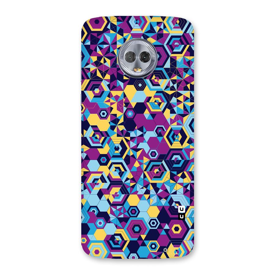 Artistic Abstract Back Case for Moto G6 Plus